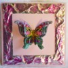 3D Ornamental Butterfly Birthday Card - finished card
