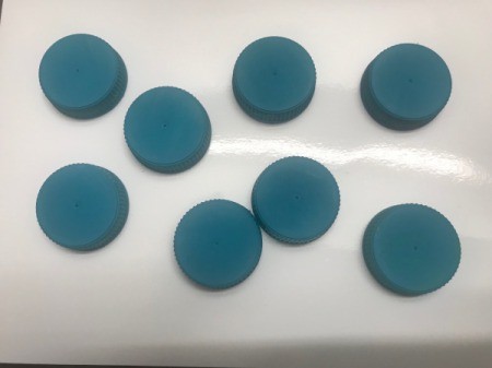 Matching Game Made with Water Bottle Caps - ready to play, upside down caps