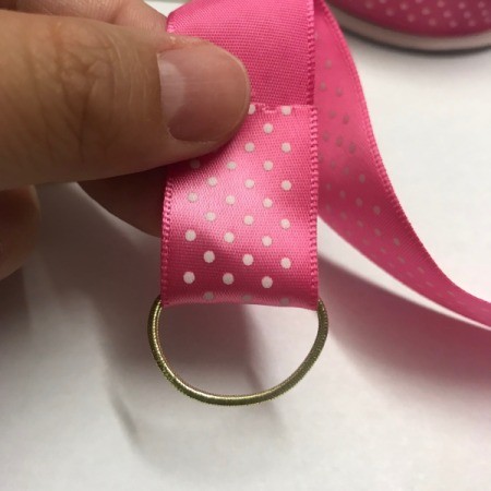 Ribbon Bookmark - loop ribbon through the elastic