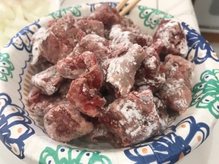 floured Stew meat