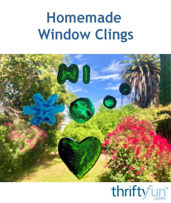 Homemade Window Clings ThriftyFun