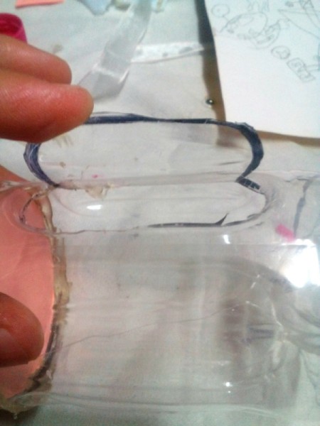 Piggy Bank with Money Separator - repeat with the oval