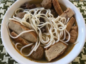 bowl of Vermicelli and Beef