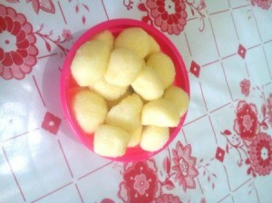 Pastel Candies in bowl