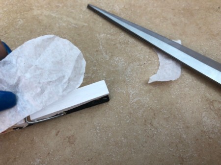 Bride and Groom Clothespin Decor - trim to shape and desired length