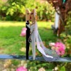 Bride and Groom Clothespin Decor - ready for the big kiss