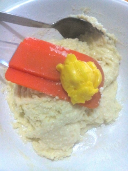 margarine added to dough