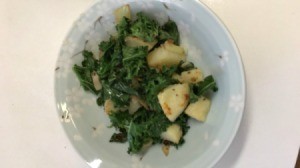Kale and Potatoes