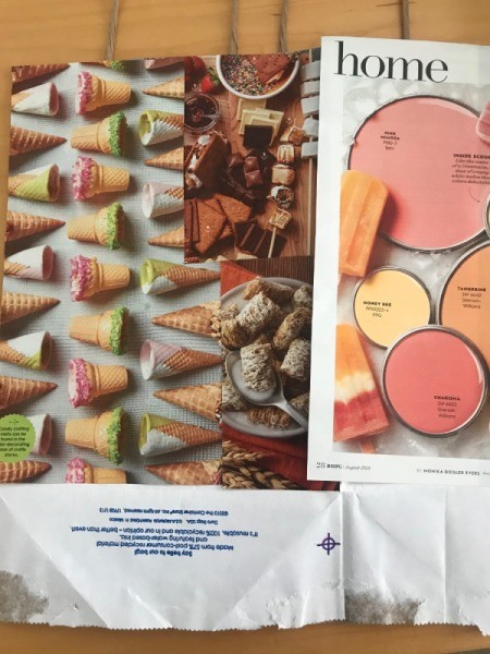 Upcycle a Kraft Paper Store Bag -  cut them out and check fit