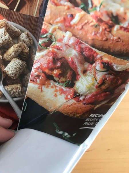 Upcycle a Kraft Paper Store Bag - after gluing recrease the sides