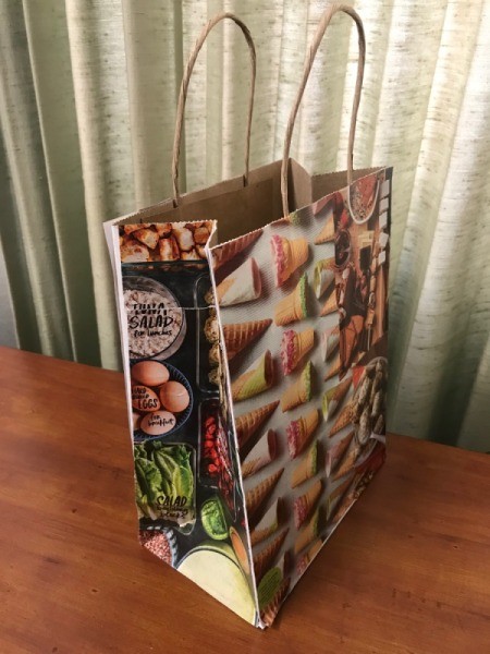 Upcycle a Kraft Paper Store Bag