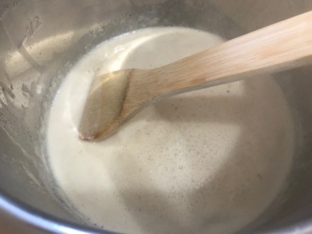 butter and cream pot