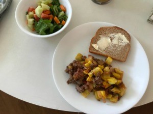 Summer Squash and Beef Stir Fry