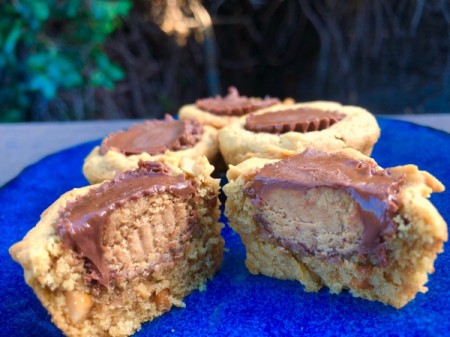 baked Peanut Butter Cookie Cups