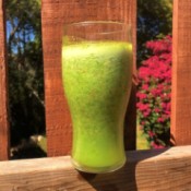 glass of smoothie