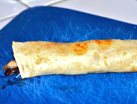 rolled up enchilada