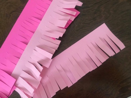 Jellyfish Piñata for Kids - fluffed up