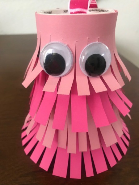 Jellyfish Piñata for Kids - glue on wiggly eyes