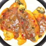 Chile Rellenos on plate