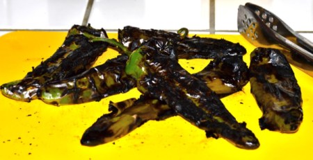 blackened chilis