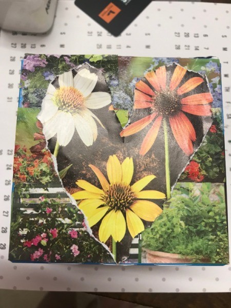 Recycled Ice Cream Box into Giftbox