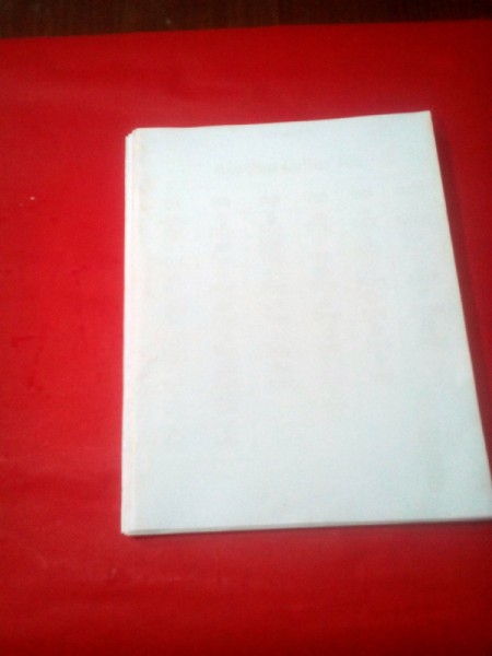 Starter Reading Notebook - place the notebook on the cardboard