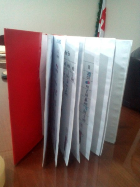 Starter Reading Notebook - stick on label