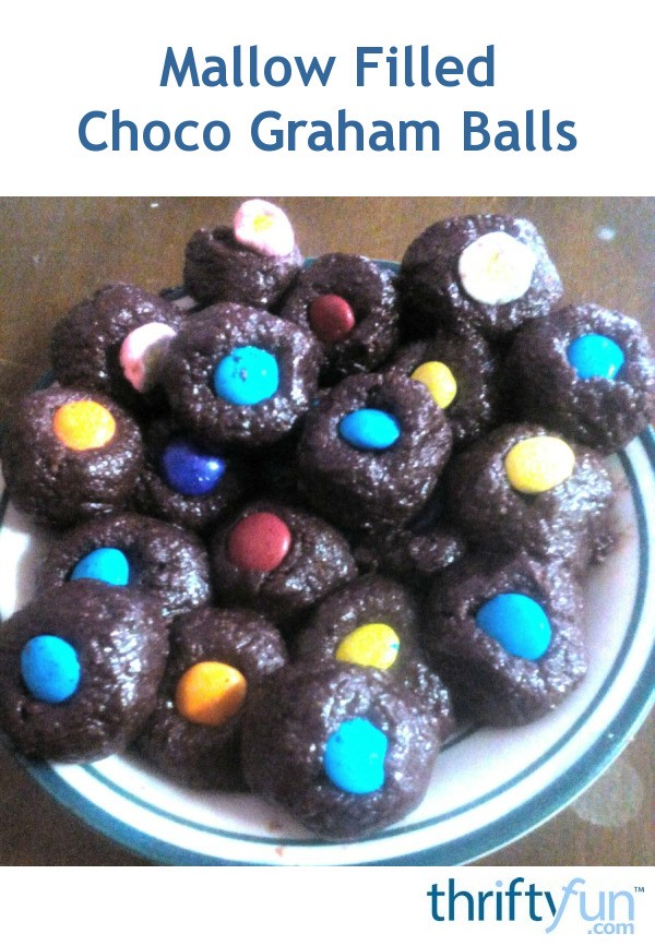 Mallow Filled Choco Graham Balls ThriftyFun