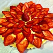 finished Strawberry Tart