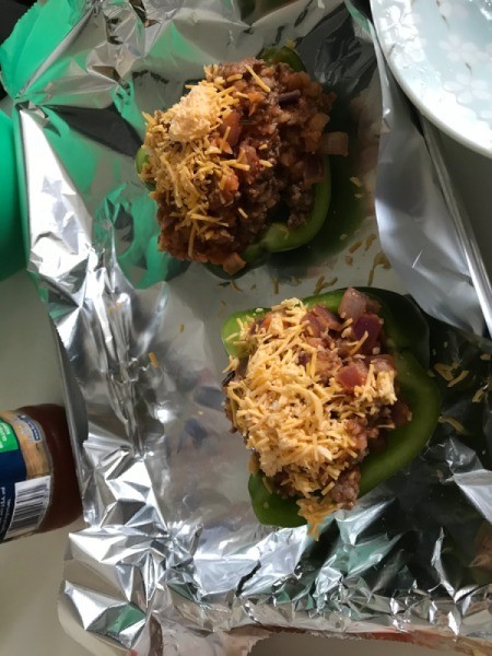 Cooked Stuffed Peppers