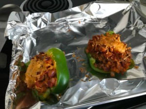 Cooked Stuffed Peppers
