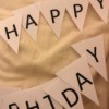 Happy Birthday Printable Banner - all letters cut out
