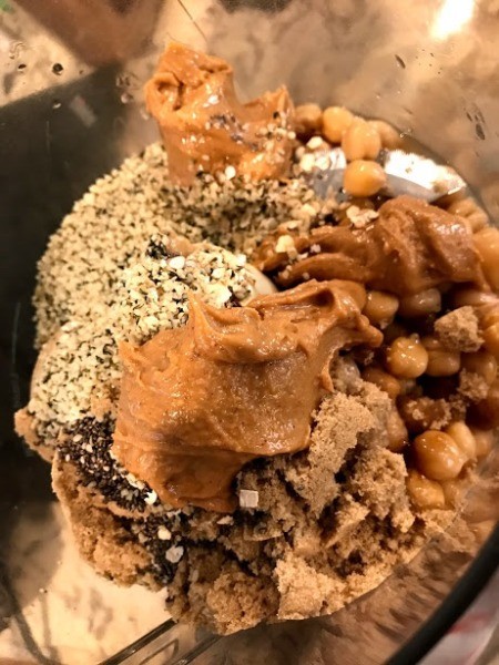 ingredients in processor