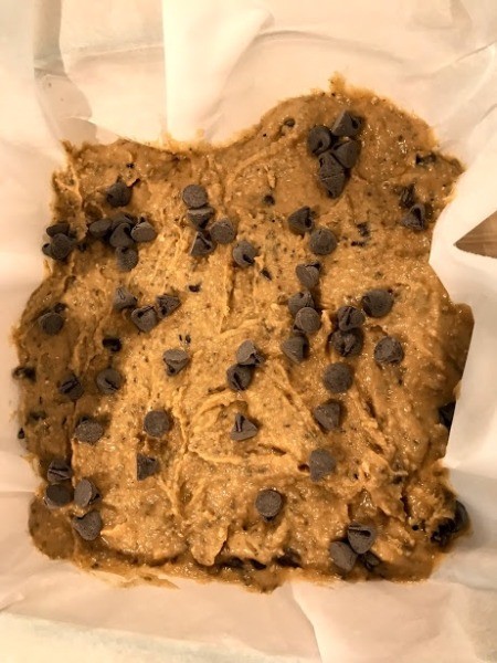 Chocolate Chips added to batter