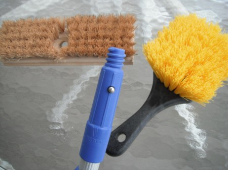 Make Your Own Gutter Guard Sweeper - supplies