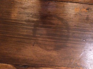 Removing a Water Based Polyurethane Mark on Floor