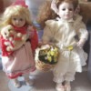 Value of Porcelain Dolls - two dolls