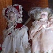 Identifying Porcelain Dolls - two dolls