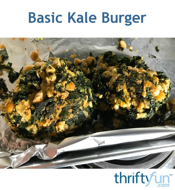 Basic Kale Burger ThriftyFun