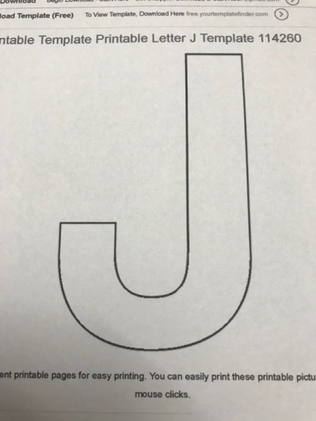 Personalized Initial Confetti Gift Wrap Paper - print out or draw the letter initial of your recipient