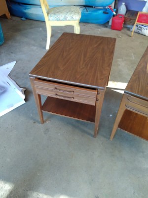 Determining the Value of Mersman Tables - end tables with single drawer