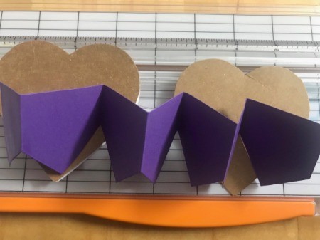 Upcycled Coupon to Birthday Card - opened banner