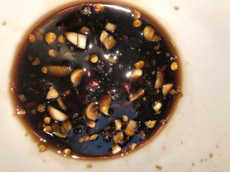 dipping sauce in bowl