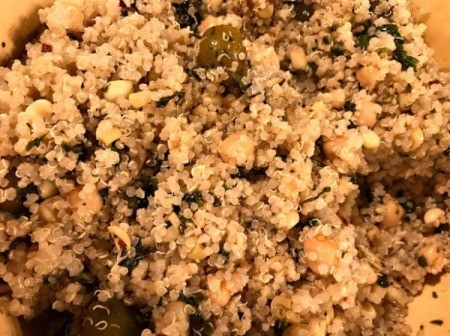 finished Quinoa Harissa