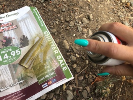 Tin Can Unicorn Planter - paint the horn gold