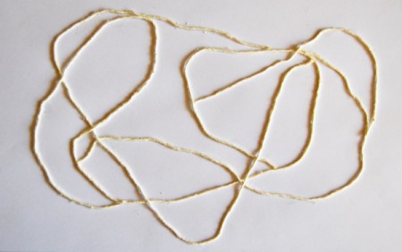 Colorful Doodle Monster - finish doodle, leave no open ends