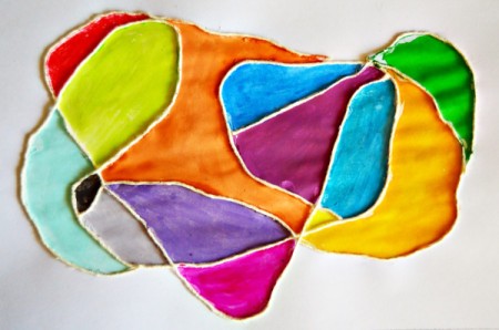 Colorful Doodle Monster - no color the same