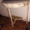 Value of a Mersman Table #4146 - painted half circle wall table