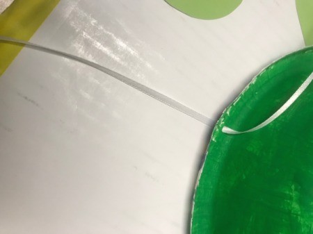 Paper Bowl Pet Turtle Decoration - punch a hole in the edge of bowl and thread a ribbon through