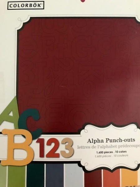 A pack of Alpha Punch-outs